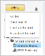 Screen shot of the Add Drop-Down menu